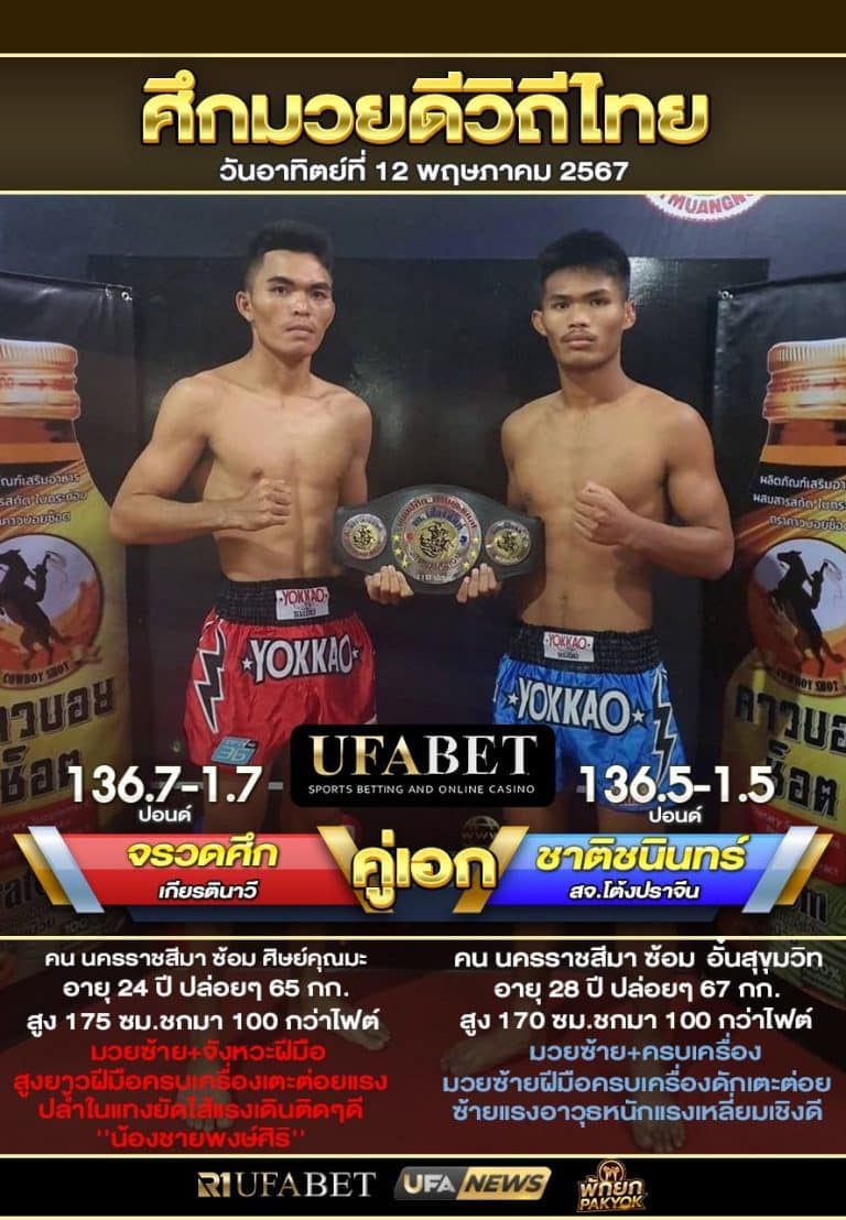 จรวดศึกVSชาติชนินทร์